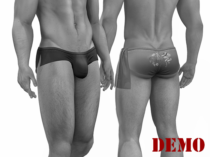 DEMO Shorts with towel Matt TwoSided