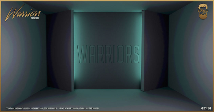 Warriors Backdrop - The Bearded Guy