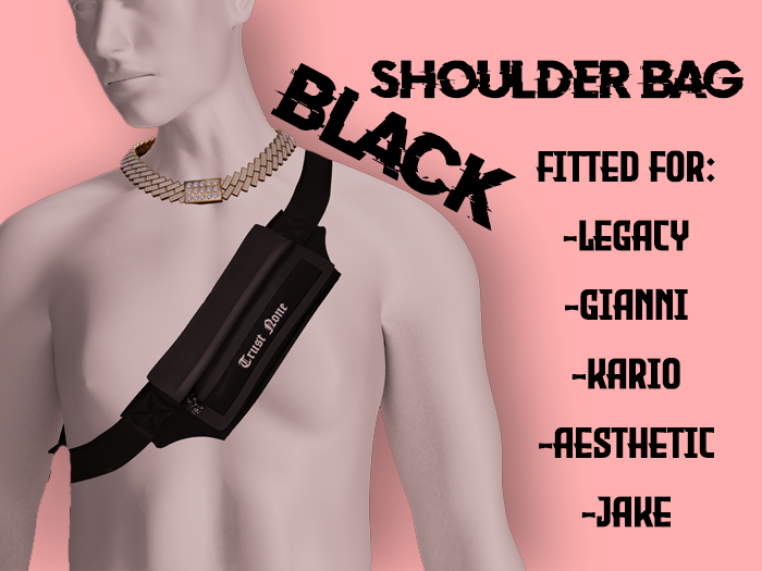 //T.R// - Shoulder Bag - Black