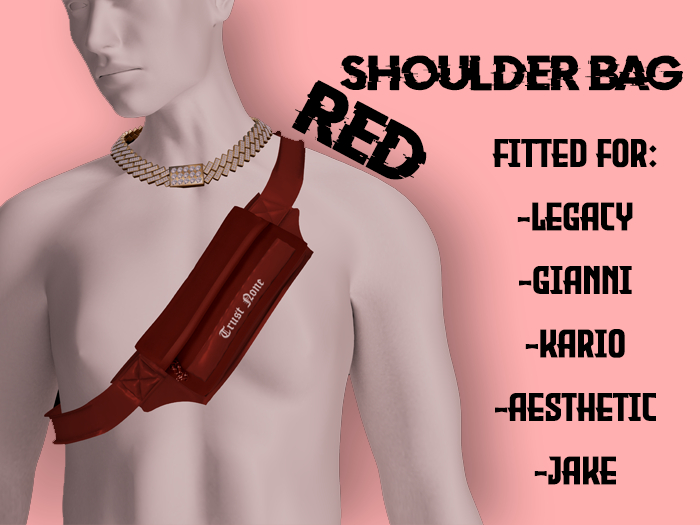 //T.R// - Shoulder Bag - Red