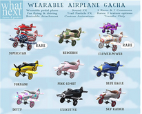 {what next} Wearable Airplane - Tornado (boxed)