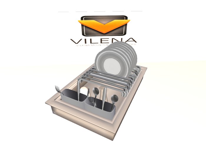 Dish Rack Vilena 2011 ( Grey- BOX )