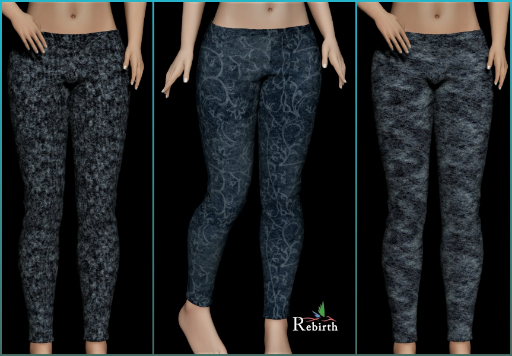[V.C] -Lea & Leo -Pants Rebirth -Pack 3