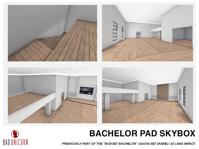 Bachelor Pad Skybox RARE (Previously - Budget Bachelor Gacha Set)