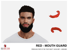 Red Mouth Guard (Previously - Fight Night Gacha Set)