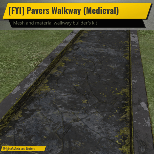 [FYI] Pavers Walkway (Medieval)