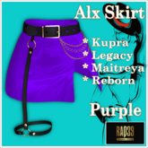 [R39] Alx Skirt-Purple