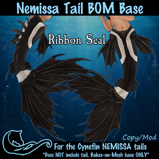 Nemissa Tail BOM Base- Ribbon Seal