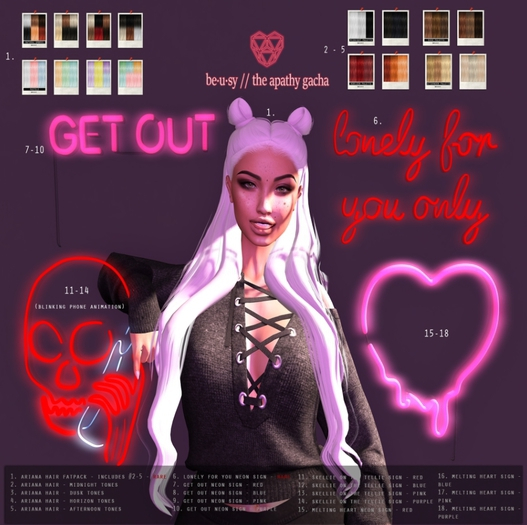Beusy: Apathy Gacha Item #18