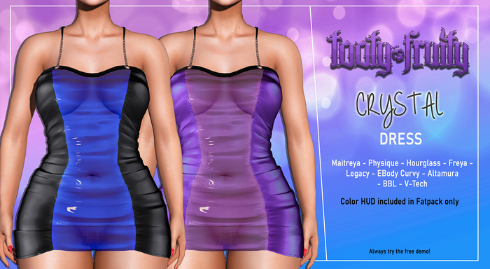 Tooty Fruity - Dress - Crystal Demo (Add Me)
