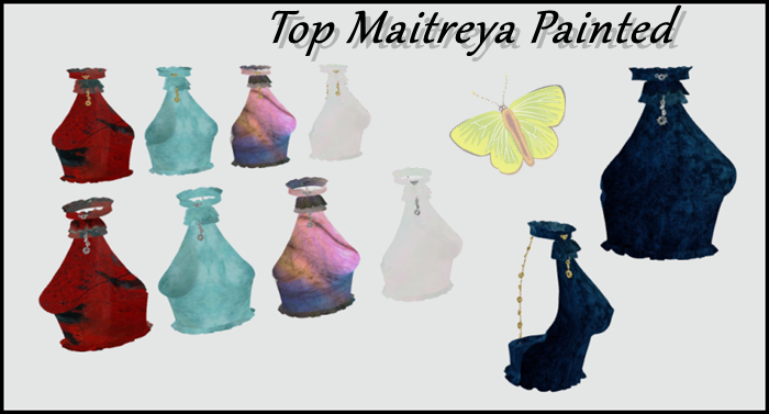 Top Maitreya Painted