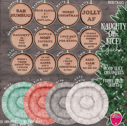RazzBerry Inc. Wood Slice Ornament (Ho)
