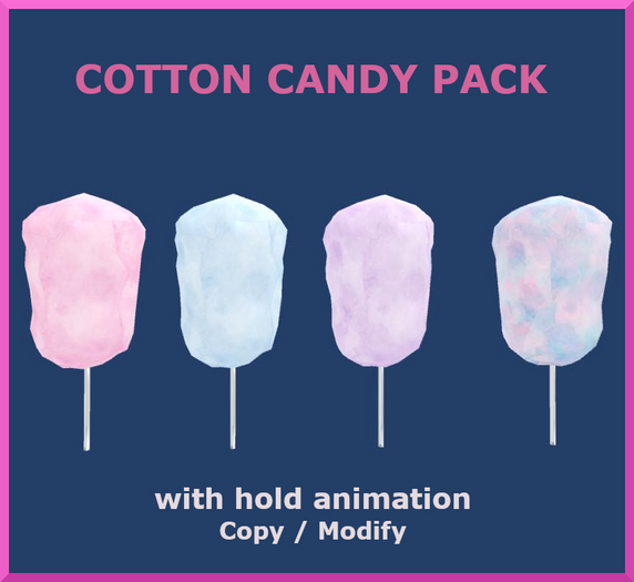 (SW) Cotton Candy Pack - 4 color choices