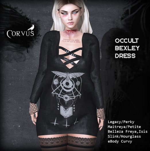 Corvus : Occult Bexley Sweaterdress