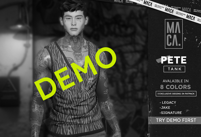 MACA. - Pete Tank  DEMO