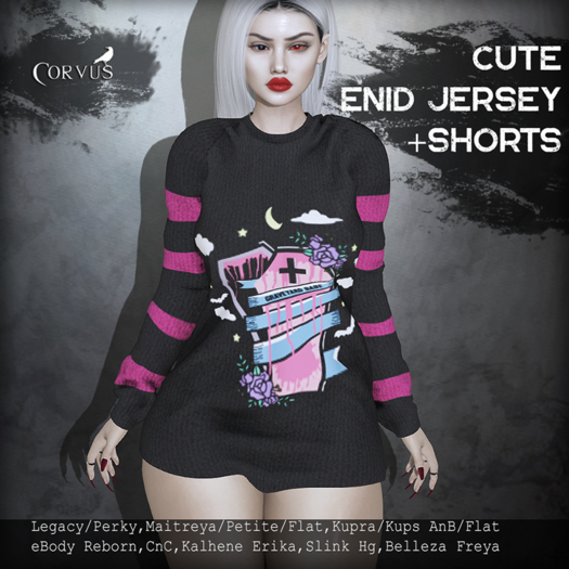 Corvus : Cute Enid Jersey
