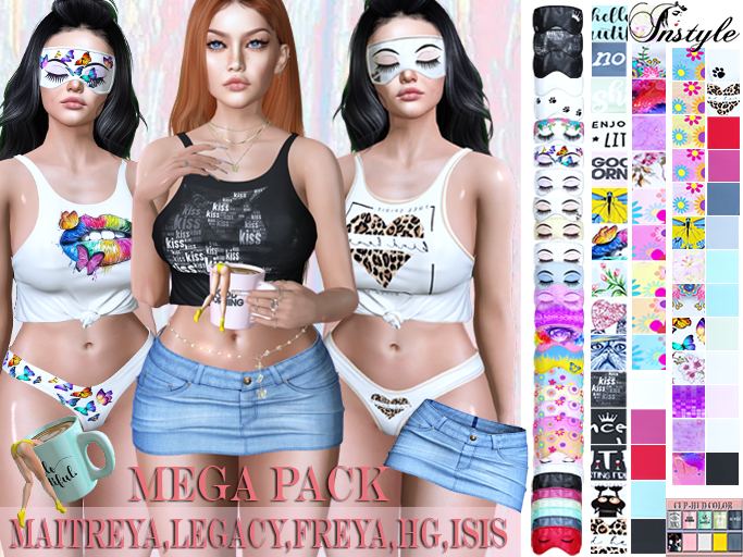 InStyl-Full Set *Ella*- Megapac (Maitreya,LEGACY,Freya,Hg,Isis)