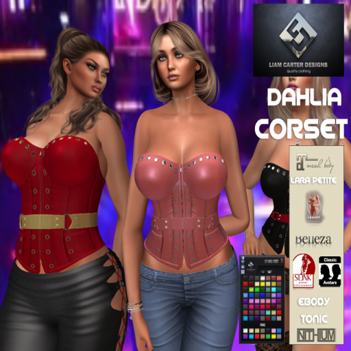 LCD Dahlia Corset DEMO