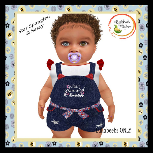 BeeBoo's -Star Spangled & Sassy Outfit