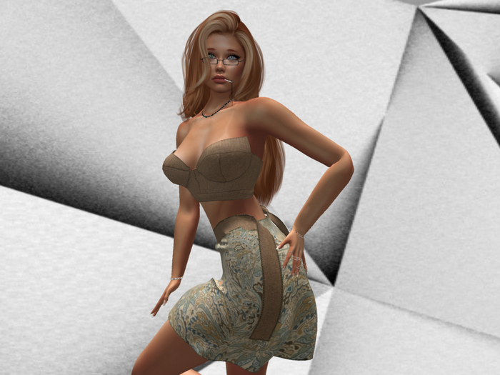 Label Difference - Unbelted Beige top Outfit BAG