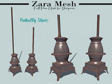 ZM - Furniture - Potbelly Stove - FULL PERM MESH