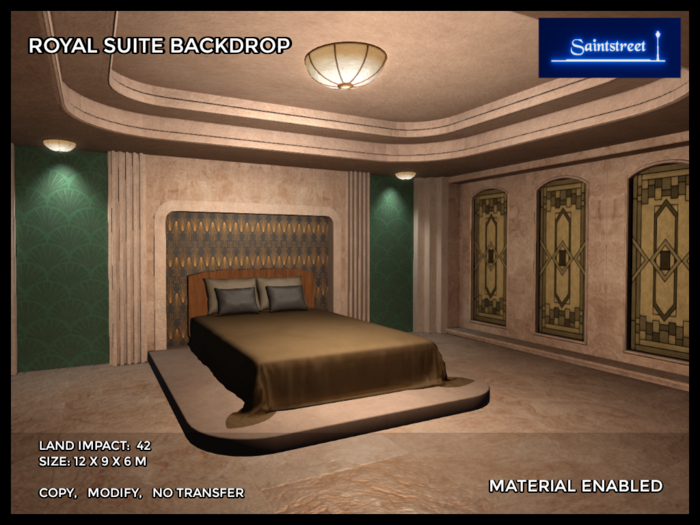 Saintstreet Royal Suite Backdrop (WearAdd Unpack)
