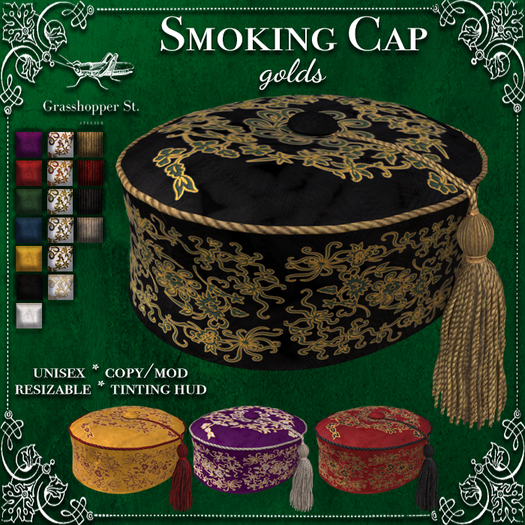 Grasshopper St Smoking Cap Golds