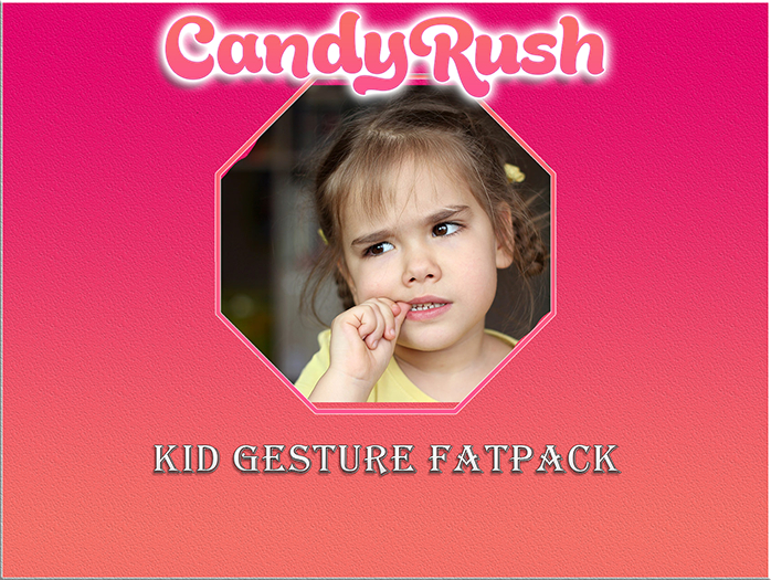 {CR} Kid Gesture Fatpack