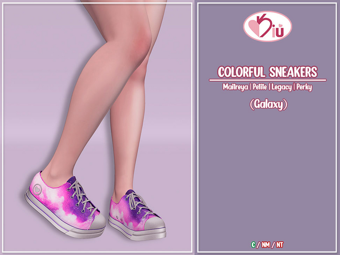 *>Kiu<* - Colorful Sneakers_Galaxy