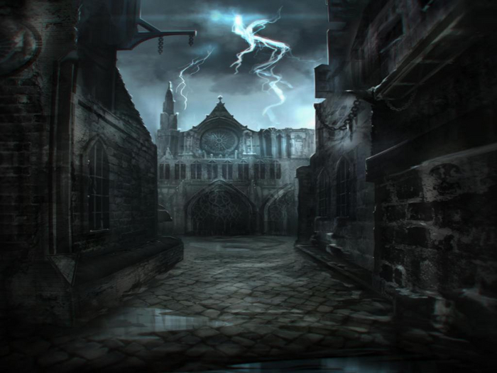 Gothic Town Texture