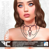 FLECHA Amber Chain Collar Fullperm