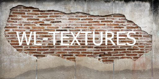 Grunge bricks on a cracked concrete wall textured
