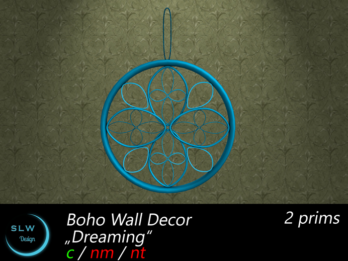 SLW Design - Boho Wall Decor Dreamer