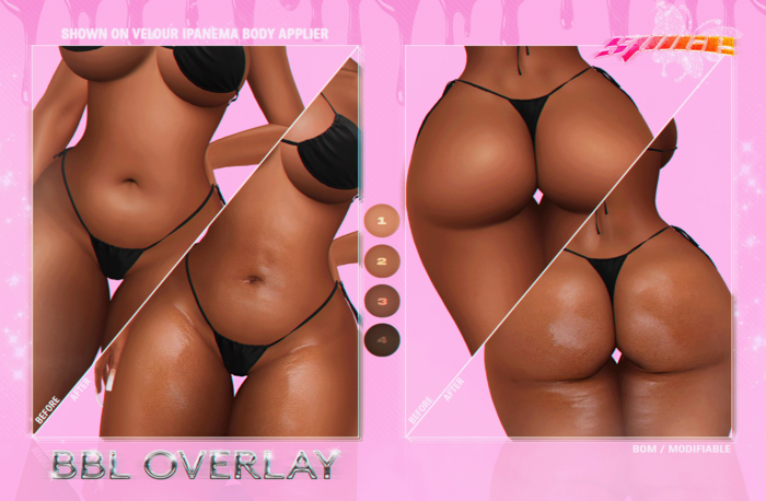 $pce. BBL Skin Overlay // 4