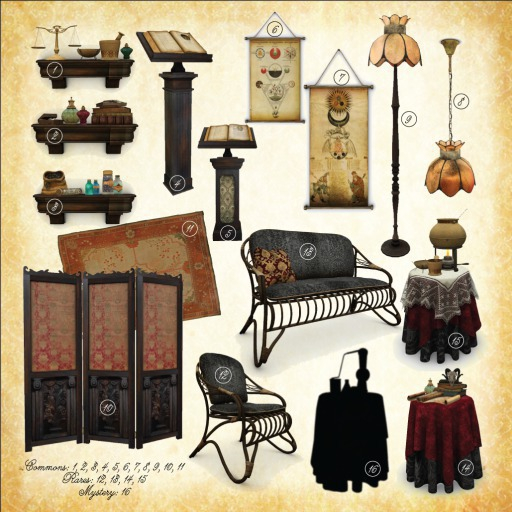 [noctis] Master Alchemist armchair RARE