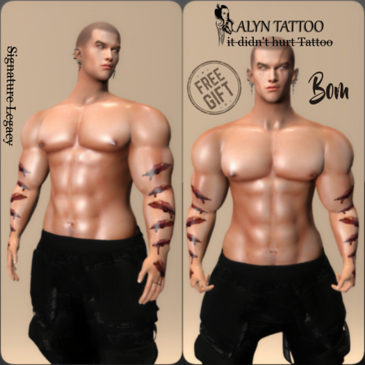 ALYN - it didn't hurt Tattoo - BoM