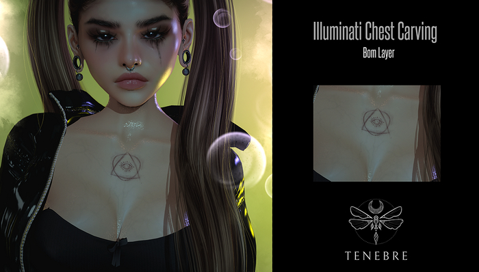 ..TENEBRE.. - Illuminati Chest Carving
