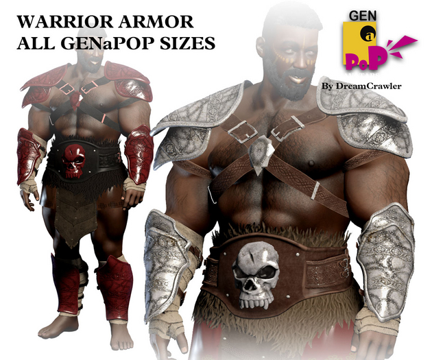 [GENaPOP] [Clothing] WarriorArmor