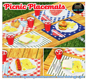 Junk Food - Picnic Placemat (Watermelon)