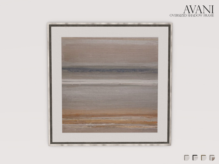 Avani Alix Collection Overized Shadow Frame Abstract Works, All