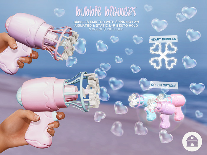 hive // bubble blowers . hearts