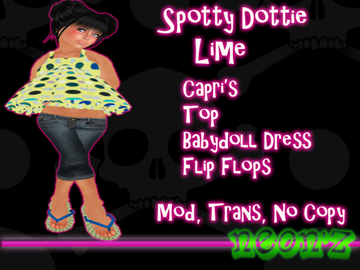 Spotty Dottie Lime