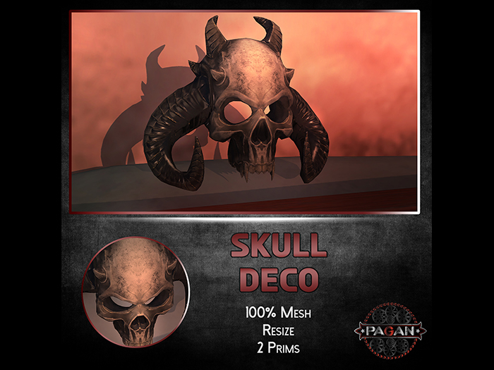 [Pagan]  skull deco