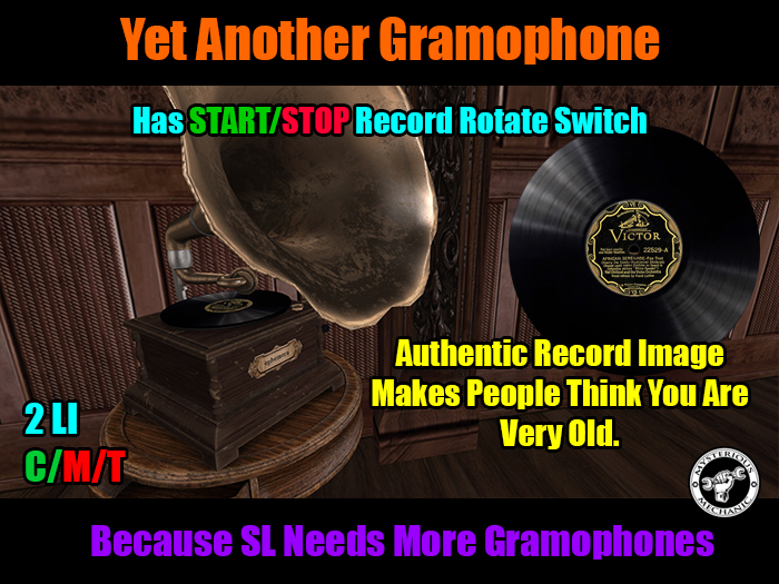 Yet Another Gramophone *unpack*
