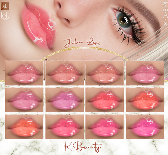K.BEAUTY - JULIA  LIPS - LELUTKA EVO - EVO X