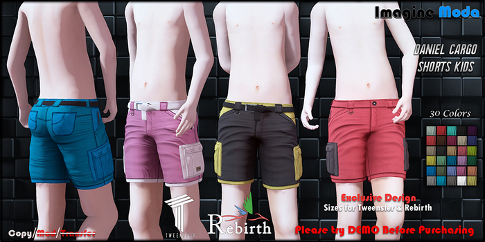 -Imagine- Daniel Cargo Shorts Kids