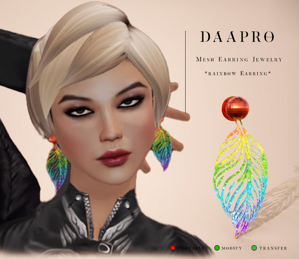Daapro Jewelry rainbow Earring