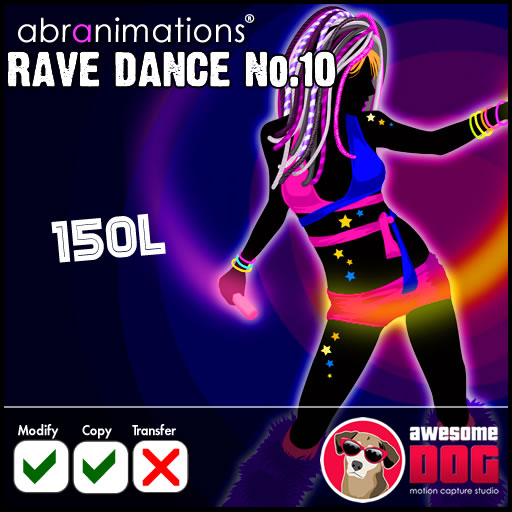 MoCap Rave Dance No.10 by Abranimations