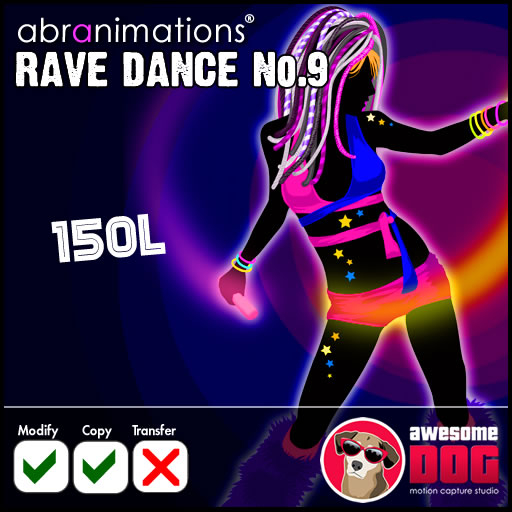 MoCap Rave Dance No.9 by Abranimations
