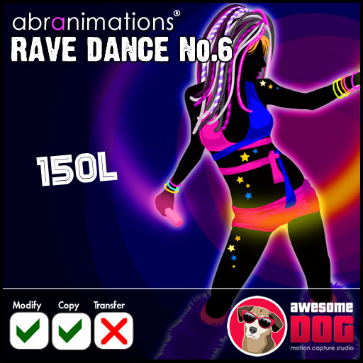 MoCap Rave Dance No.6 by Abranimations